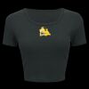 Ladies' Poly-Cotton Crop T-Shirt Thumbnail
