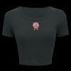 Ladies' Poly-Cotton Crop T-Shirt Thumbnail