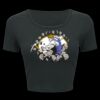 Ladies' Poly-Cotton Crop T-Shirt Thumbnail