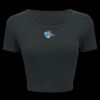 Ladies' Poly-Cotton Crop T-Shirt Thumbnail