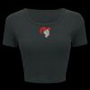 Ladies' Poly-Cotton Crop T-Shirt Thumbnail