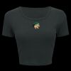 Ladies' Poly-Cotton Crop T-Shirt Thumbnail