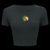 Ladies' Poly-Cotton Crop T-Shirt Thumbnail