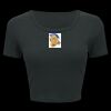 Ladies' Poly-Cotton Crop T-Shirt Thumbnail