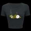 Ladies' Poly-Cotton Crop T-Shirt Thumbnail