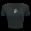 Ladies' Poly-Cotton Crop T-Shirt Thumbnail