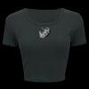 Ladies' Poly-Cotton Crop T-Shirt Thumbnail