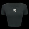 Ladies' Poly-Cotton Crop T-Shirt Thumbnail