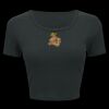 Ladies' Poly-Cotton Crop T-Shirt Thumbnail