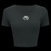 Ladies' Poly-Cotton Crop T-Shirt Thumbnail