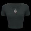 Ladies' Poly-Cotton Crop T-Shirt Thumbnail