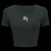 Ladies' Poly-Cotton Crop T-Shirt Thumbnail