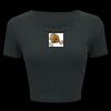 Ladies' Poly-Cotton Crop T-Shirt Thumbnail