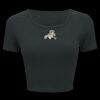 Ladies' Poly-Cotton Crop T-Shirt Thumbnail