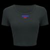 Ladies' Poly-Cotton Crop T-Shirt Thumbnail