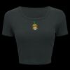 Ladies' Poly-Cotton Crop T-Shirt Thumbnail
