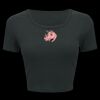 Ladies' Poly-Cotton Crop T-Shirt Thumbnail
