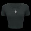 Ladies' Poly-Cotton Crop T-Shirt Thumbnail