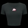 Ladies' Poly-Cotton Crop T-Shirt Thumbnail