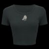 Ladies' Poly-Cotton Crop T-Shirt Thumbnail