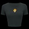 Ladies' Poly-Cotton Crop T-Shirt Thumbnail