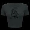 Ladies' Poly-Cotton Crop T-Shirt Thumbnail