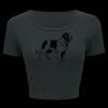 Ladies' Poly-Cotton Crop T-Shirt Thumbnail