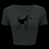 Ladies' Poly-Cotton Crop T-Shirt Thumbnail