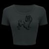 Ladies' Poly-Cotton Crop T-Shirt Thumbnail