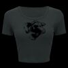 Ladies' Poly-Cotton Crop T-Shirt Thumbnail