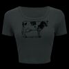 Ladies' Poly-Cotton Crop T-Shirt Thumbnail