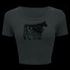 Ladies' Poly-Cotton Crop T-Shirt Thumbnail