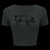 Ladies' Poly-Cotton Crop T-Shirt Thumbnail