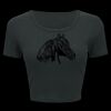 Ladies' Poly-Cotton Crop T-Shirt Thumbnail