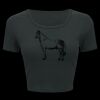 Ladies' Poly-Cotton Crop T-Shirt Thumbnail