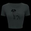 Ladies' Poly-Cotton Crop T-Shirt Thumbnail