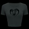 Ladies' Poly-Cotton Crop T-Shirt Thumbnail