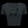 Ladies' Poly-Cotton Crop T-Shirt Thumbnail