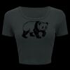 Ladies' Poly-Cotton Crop T-Shirt Thumbnail