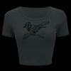 Ladies' Poly-Cotton Crop T-Shirt Thumbnail