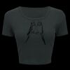 Ladies' Poly-Cotton Crop T-Shirt Thumbnail