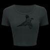 Ladies' Poly-Cotton Crop T-Shirt Thumbnail