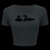 Ladies' Poly-Cotton Crop T-Shirt Thumbnail