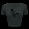 Ladies' Poly-Cotton Crop T-Shirt Thumbnail