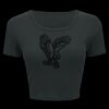 Ladies' Poly-Cotton Crop T-Shirt Thumbnail