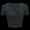 Ladies' Poly-Cotton Crop T-Shirt Thumbnail