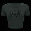 Ladies' Poly-Cotton Crop T-Shirt Thumbnail