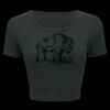 Ladies' Poly-Cotton Crop T-Shirt Thumbnail