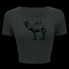 Ladies' Poly-Cotton Crop T-Shirt Thumbnail