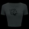 Ladies' Poly-Cotton Crop T-Shirt Thumbnail